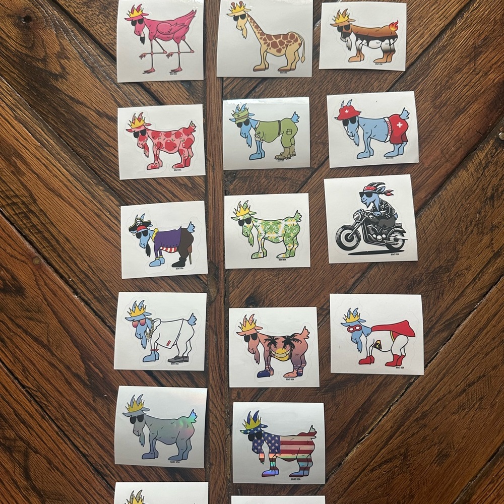Colorful Animal Sticker Set for Kids